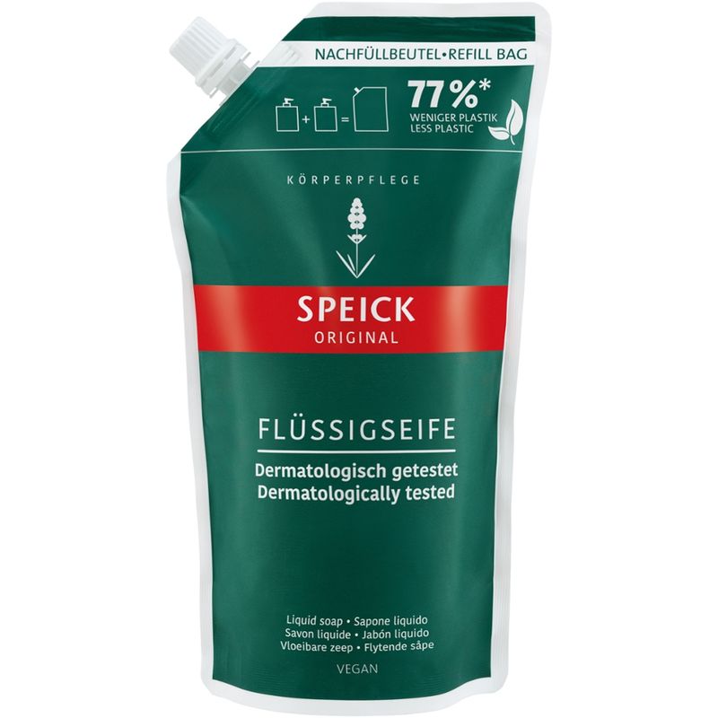 Speick Speick Original Flüssigseife, Nachfüllbeutel - Produktbild