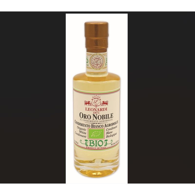 Acetaia Leonardi ORO NOBILE - WÜRZE AUS WEIßWEINESSIG  Bio 250 ml - Produktbild