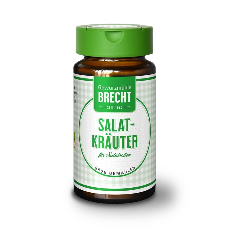 Gewürzmühle Brecht Salatkräuter grob gemahlen - Glas - Produktbild