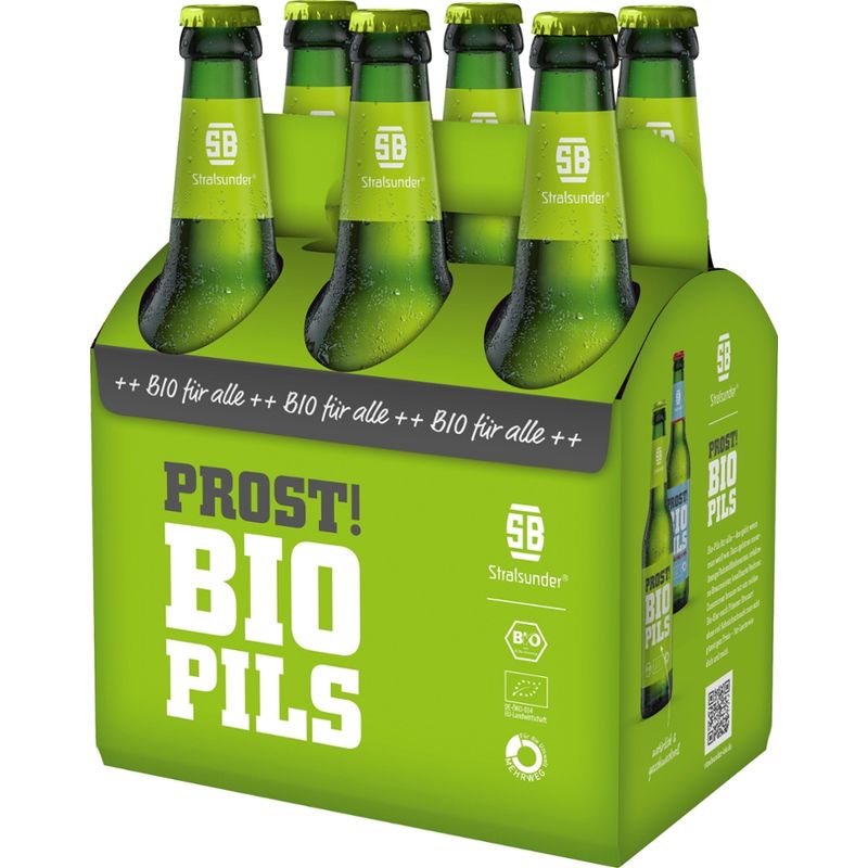 Stralsunder Stralsunder Bio-Pils 6x0,5l - Produktbild