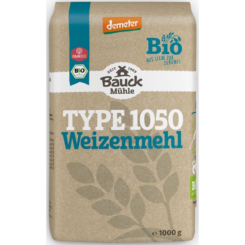 Bauck Mühle Weizenmehl Type 1050 Demeter - Produktbild
