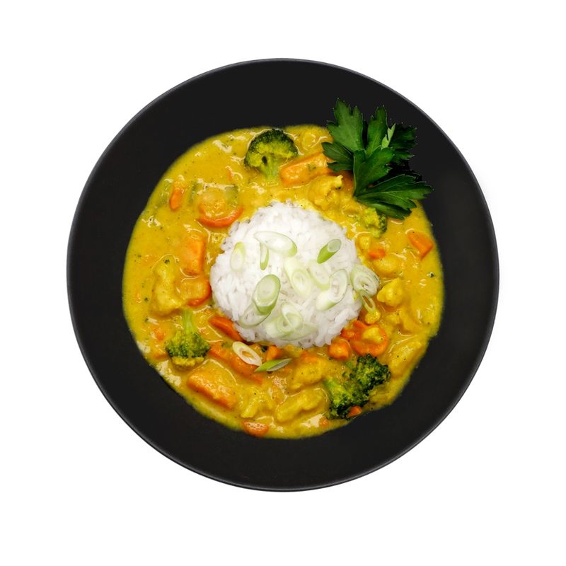 ALLERLIEBE ALLERLIEBE Bio Vegetarisches Gemüsecurry 1.400g - 6 Portionen - Produktbild