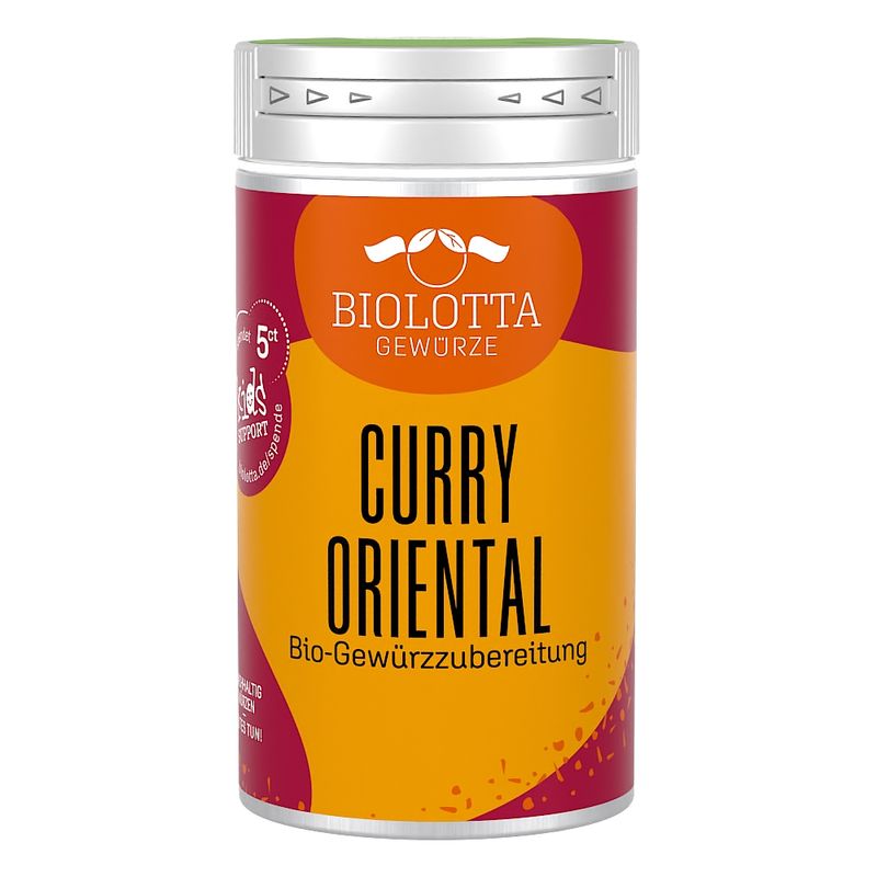Biolotta Biolotta Gewürzstreuer Curry Oriental Bio-Gewürzzubereitung - Produktbild
