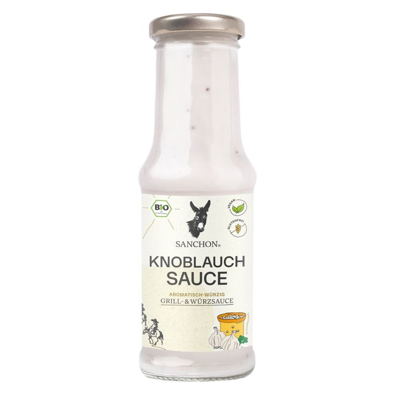 Sanchon Knoblauchsauce, SANCHON, bio - Produktbild