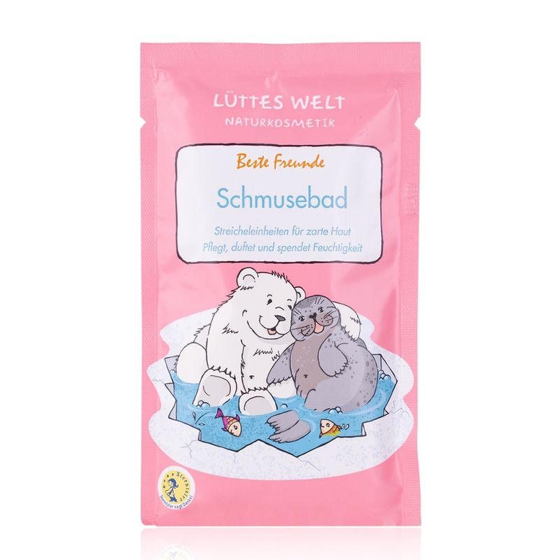 Lüttes Welt Naturkosmetik Schmusebad "Beste Freunde", 80g - Produktbild