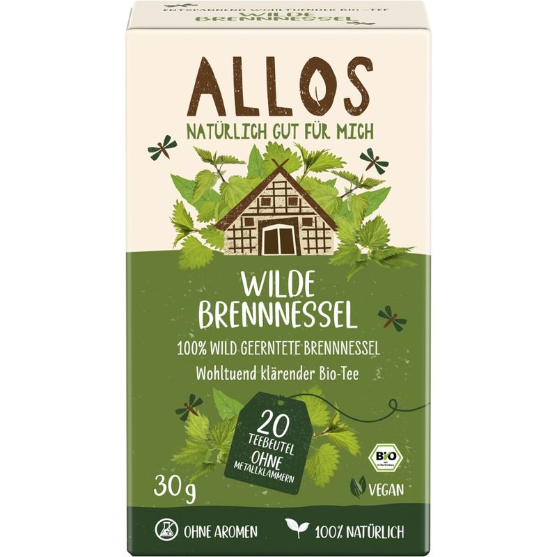 Allos Wilde Brennnessel Tee - Produktbild