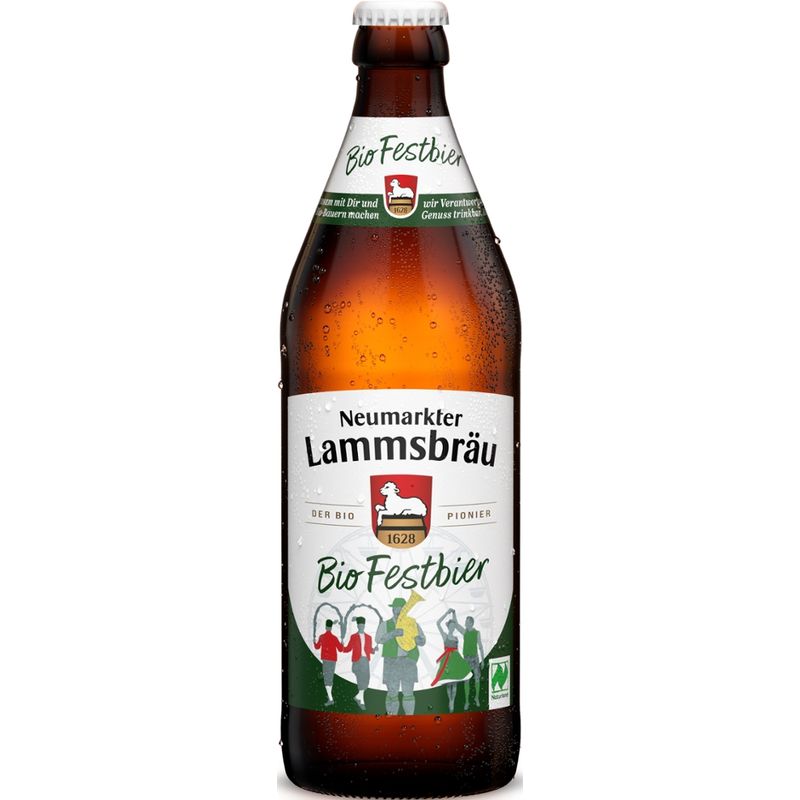 Neumarkter Lammsbräu Lammsbräu Festbier (Bio) 0,5l - Produktbild