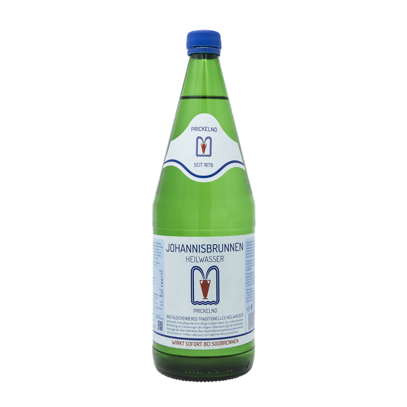 Johannisbrunnen Heilwasser Johannisbrunnen Heilwasser prickelnd - Produktbild