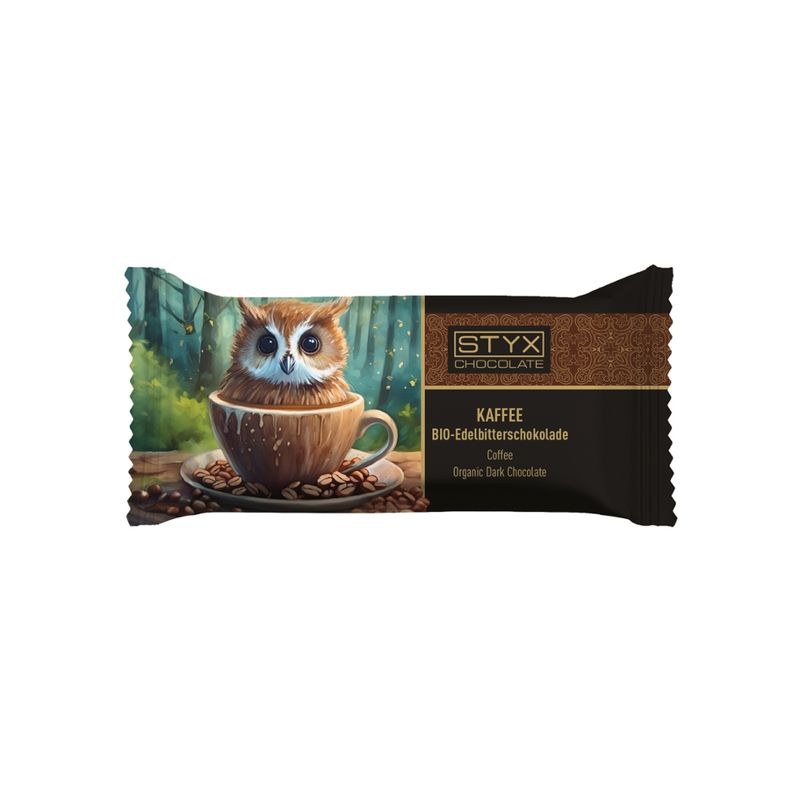 Styx Naturcosmetic BIO-Edelbitterschokolade gefüllt mit 70% Kaffee-Ganache 70g - Produktbild