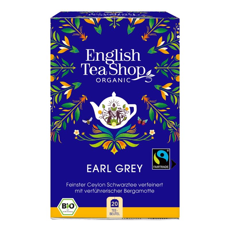 English Tea Shop English Tea Shop - Earl Grey, BIO Fairtrade Naturland, 20 Teebeutel - Produktbild