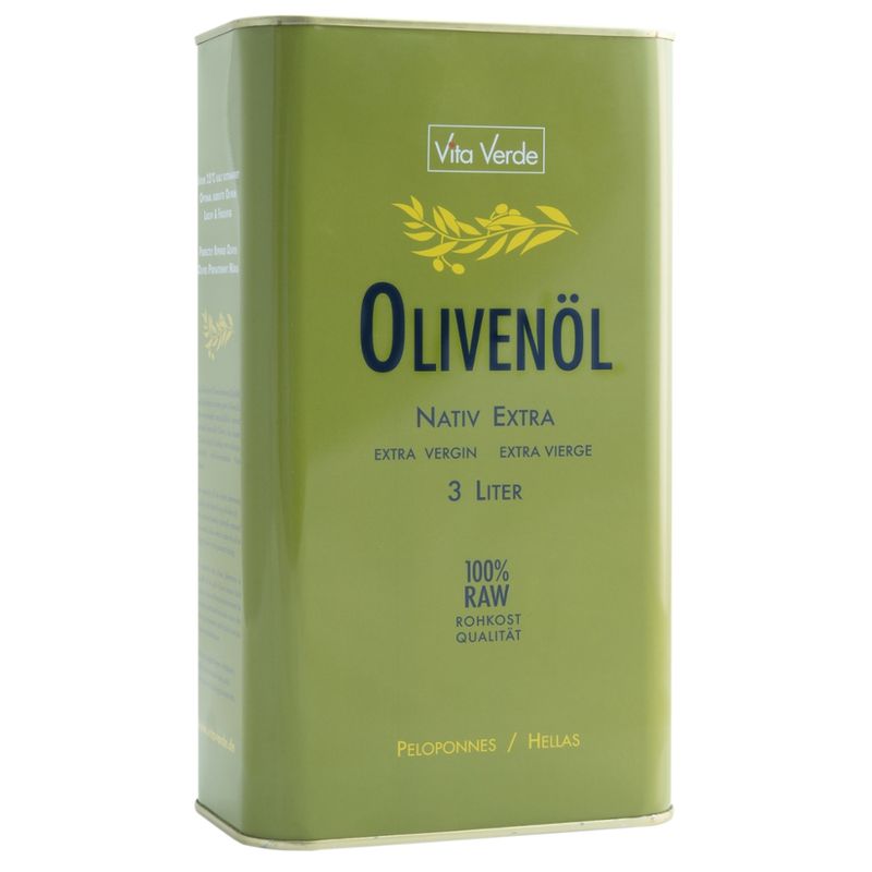 Vita Verde Olivenöl nativ extra Peloponnes, 3 L - Produktbild
