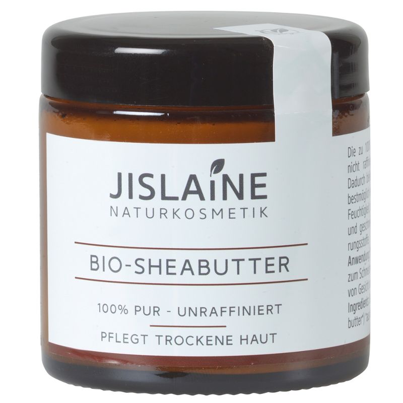 Jislaine Naturkosmetik Bio-Sheabutter - unraffiniert, 100g - Produktbild