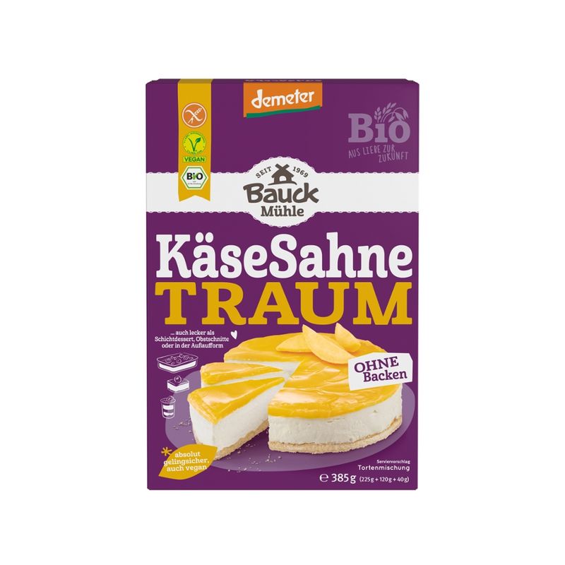 Bauck Mühle Käse Sahne Traum Demeter - Produktbild