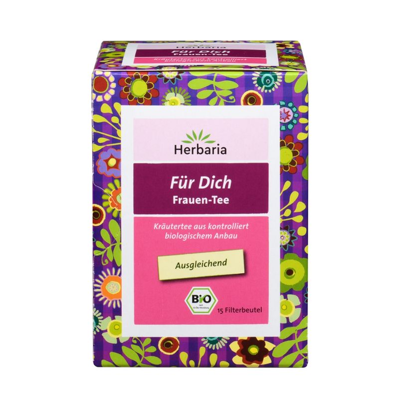 HERBARIA Für Dich Frauentee bio 15FB - Produktbild