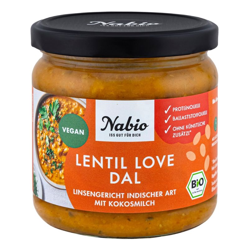 Nabio Nabio Fertiggericht Lentil Love Dal - Produktbild