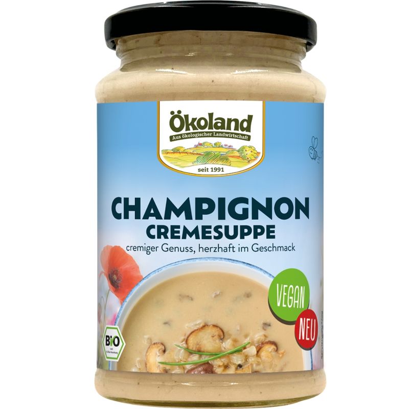 ÖKOLAND Champignon Cremesuppe - Produktbild