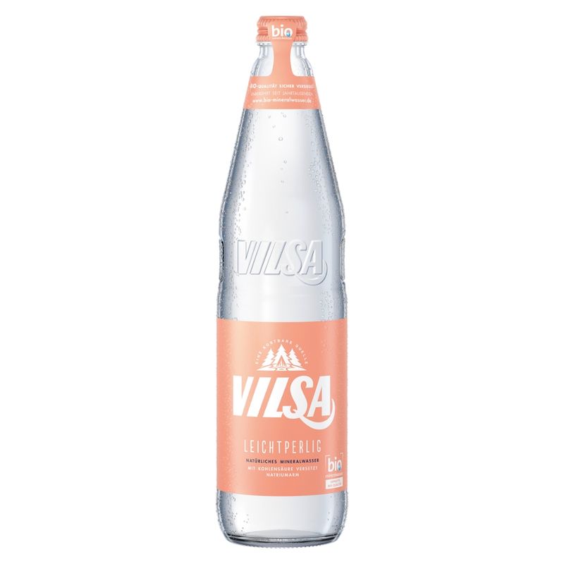 VILSA VILSA Mineralwasser Leichtperlig Glas 12x0,70l Glas MW Bio - Produktbild