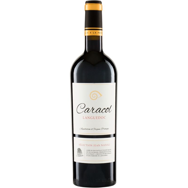 Riegel Eigenmarke CARACOL Rouge Languedoc AOP - Produktbild