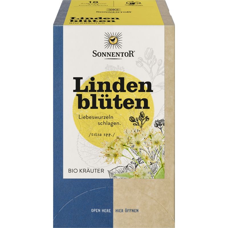 Sonnentor Lindenblüten, Doppelkammerbeutel - Produktbild