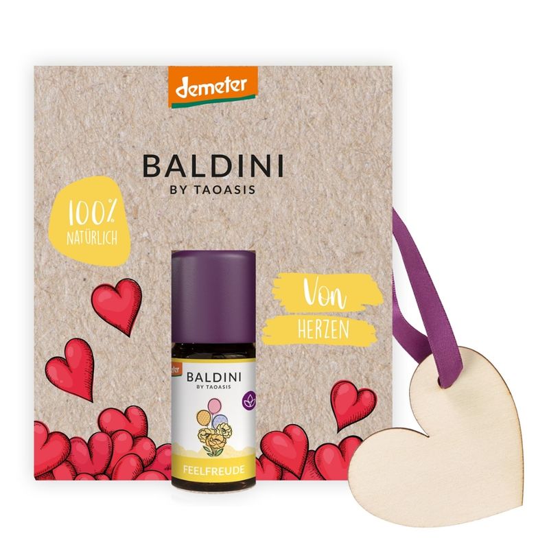 Baldini Baldini Von Herzen Mini-Duftset mit Holzherz - Produktbild