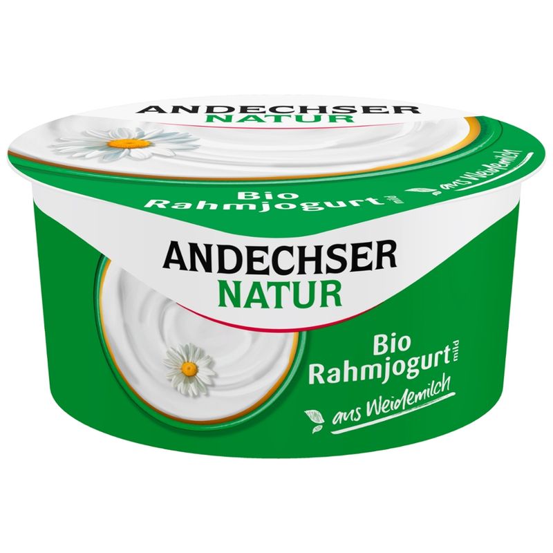 Andechser Natur Bio Rahmjogurt 10% - Produktbild