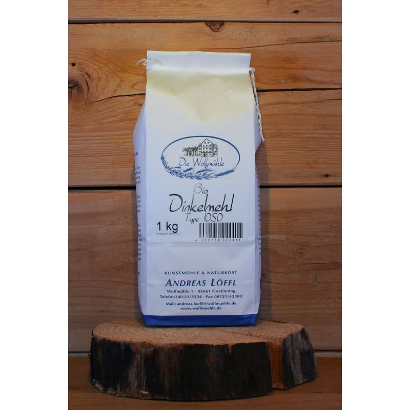 Die Wolfmühle Bio Dinkelmehl Typ 1050 - Produktbild
