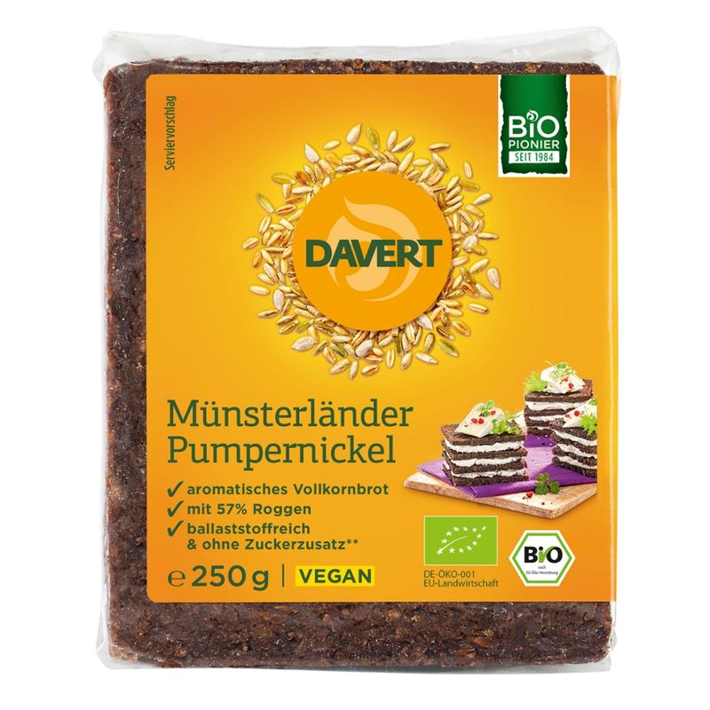 Davert Pumpernickel 250g - Produktbild