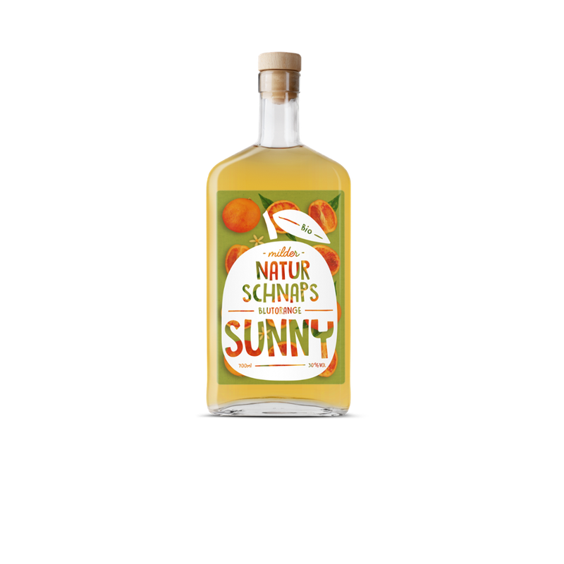 Schladerer SCHLADERER Milder Bio-Naturschnaps SUNNY 30% 0,7l - Produktbild