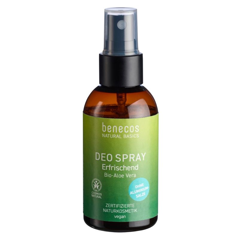 benecos benecos Natural Basics Deo Spray Erfrischend Bio-Aloe Vera - Produktbild