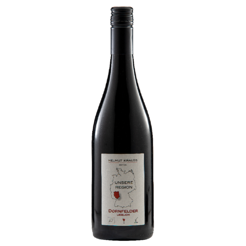 Weinhaus Krauss Dornfelder Lieblich Rheinhessen Bio 0,75 L - Produktbild