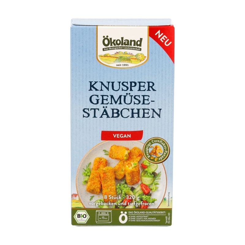 ÖKOLAND Knusper Gemüse-Stäbchen - Produktbild