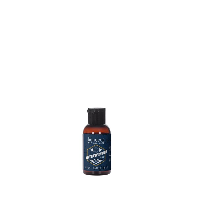 benecos benecos for men only Body Wash 3in1 MINI - Produktbild