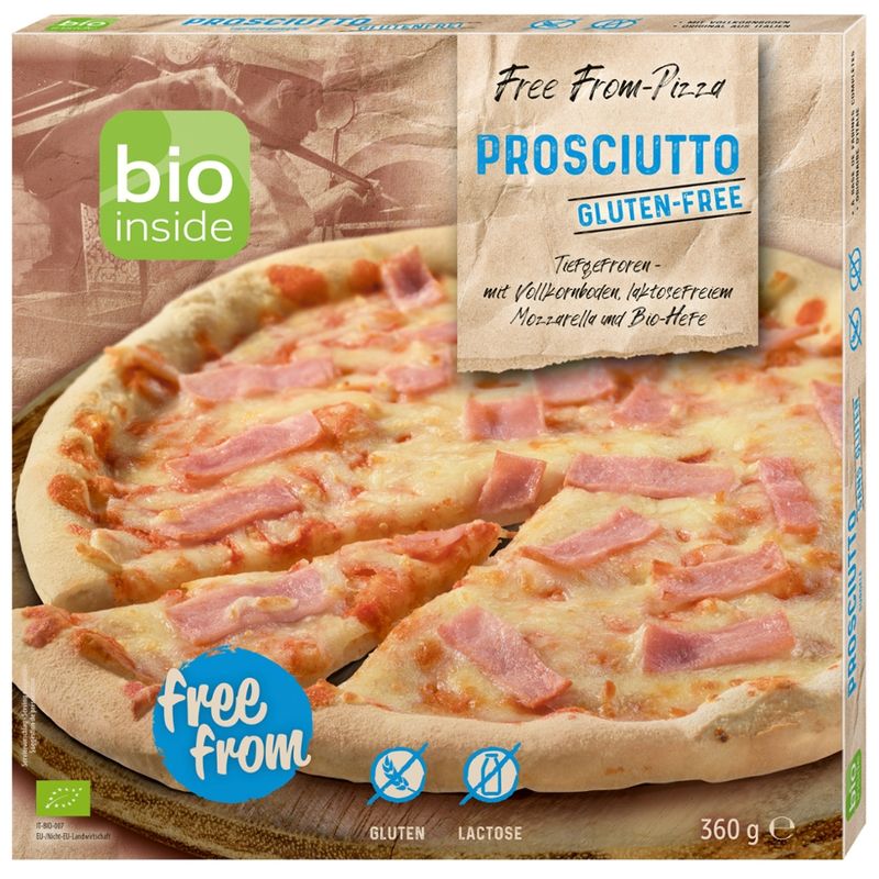 bio inside Glutenfreie Pizza Prosciutto - Produktbild