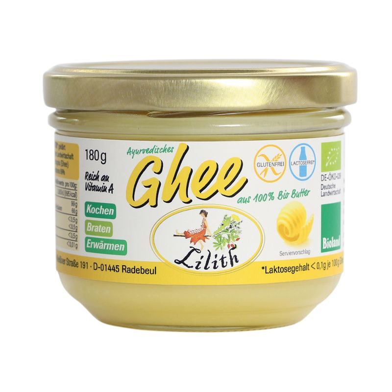 Lilith Ayurvedisches Ghee aus 100% Bioland Butter - Produktbild