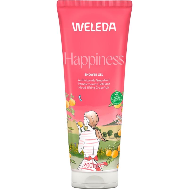 Weleda WELEDA Happiness Shower Gel Grapefruit - Produktbild