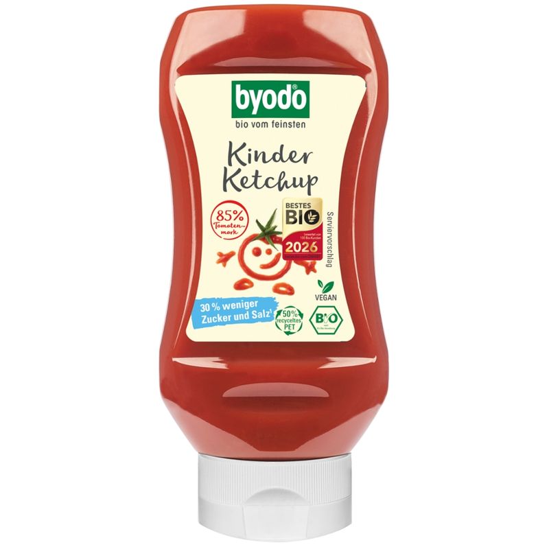 Byodo Byodo Ketchup for children, PET - bottle, 300ml - Produktbild
