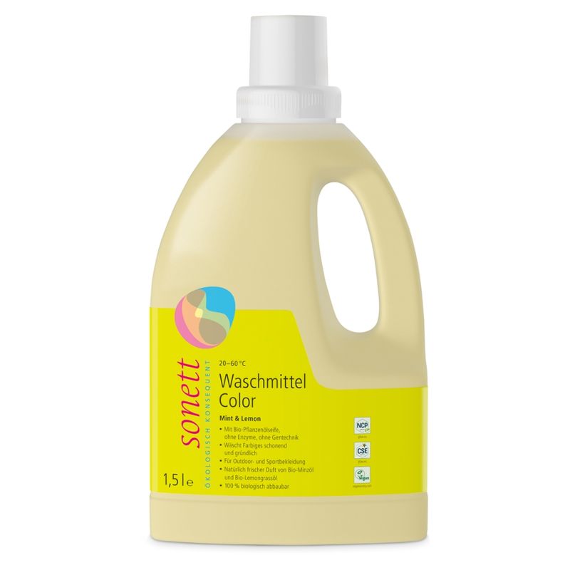 SONETT Waschmittel Color Mint & Lemon 20-60°C - Produktbild