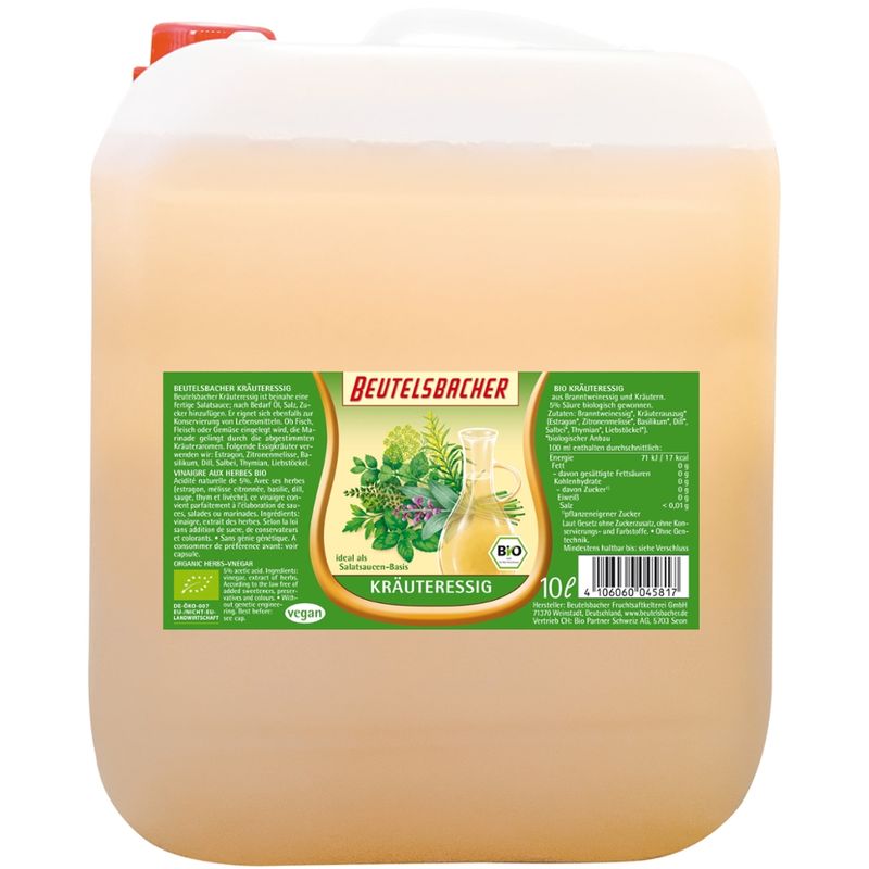 BEUTELSBACHER Bio Kräuteressig - Produktbild