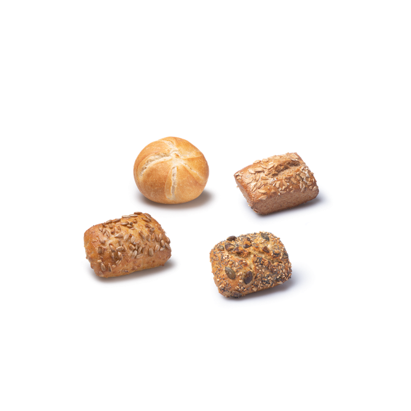 Öko Bäckerei Konditorei Mauerer  Öko TK Semmelkiste 4-fach sortiert - Produktbild