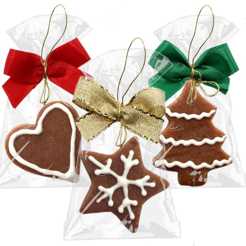 rosmarin BIOBACK Weihnachtsschmuck  Marzipan (mit Goldband) - Produktbild