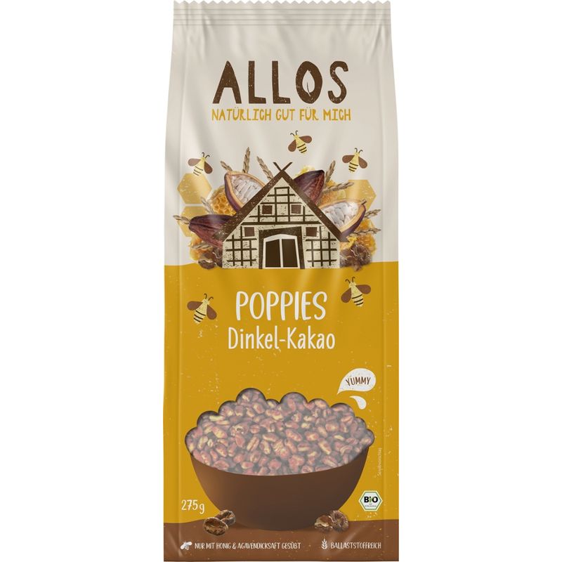 Allos Poppies Dinkel-Kakao - Produktbild