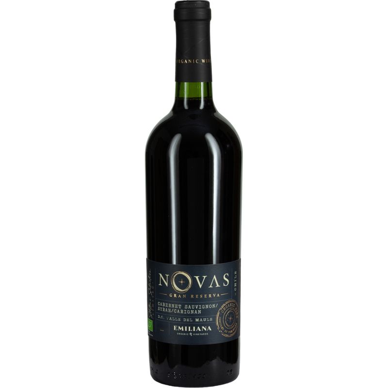 Emiliana Novas Gran Reserva Stellar Cabernet Sauvignon Syrah Carignan Valle del Maule Bio - Produktbild