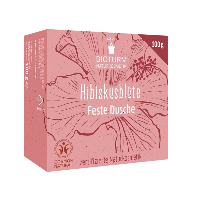 BIOTURM Feste Dusche Hisbiskusblüte - Produktbild