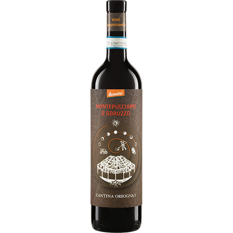 Riegel Erzeugermarken PADAMI Montepulciano d'Abruzzo DOP  Orsogna - Produktbild