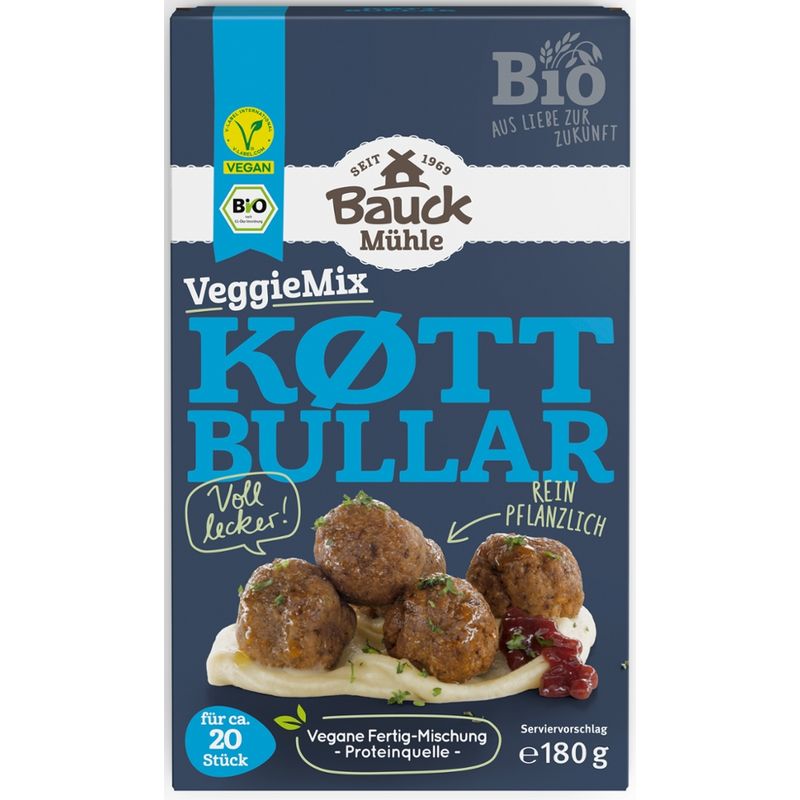 Bauck Mühle VeggieMix Köttbullar Bio - Produktbild