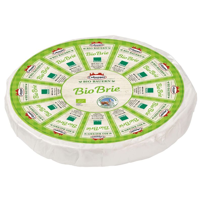 Coburger Coburger Bioland Brie 60% Fett i.Tr., ca. 2,5 kg - Produktbild
