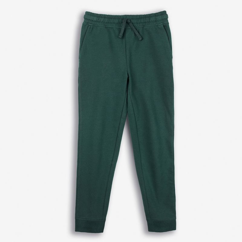 LIVING CRAFTS Jungen-Jogginghose, dark green, 122/128 - Produktbild