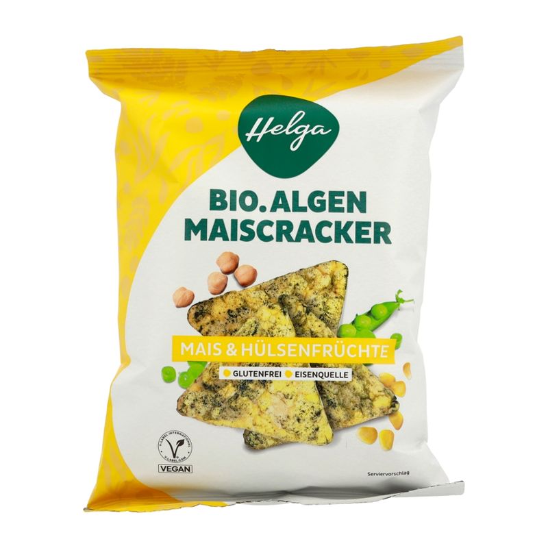 Helga Helga Bio.Algenmaiscracker Mais & Hülsenfrüchte - Produktbild