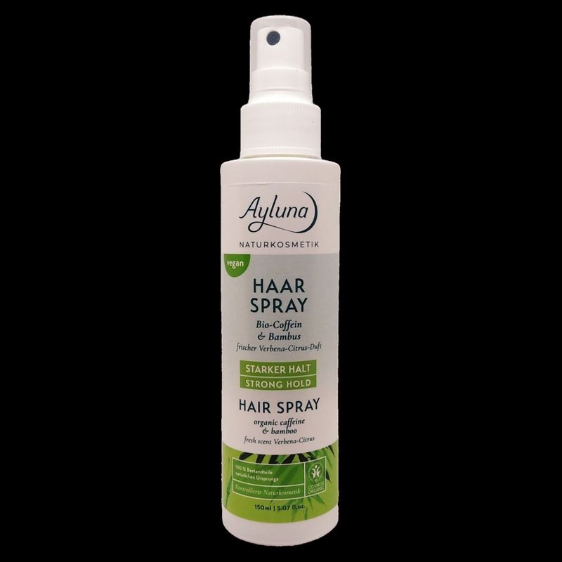 Ayluna Haarspray Bio-Coffein & Bambus - Produktbild