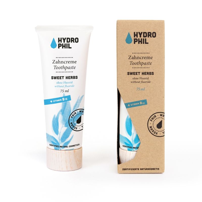 HYDROPHIL Zahncreme Sweet Herbs - Produktbild